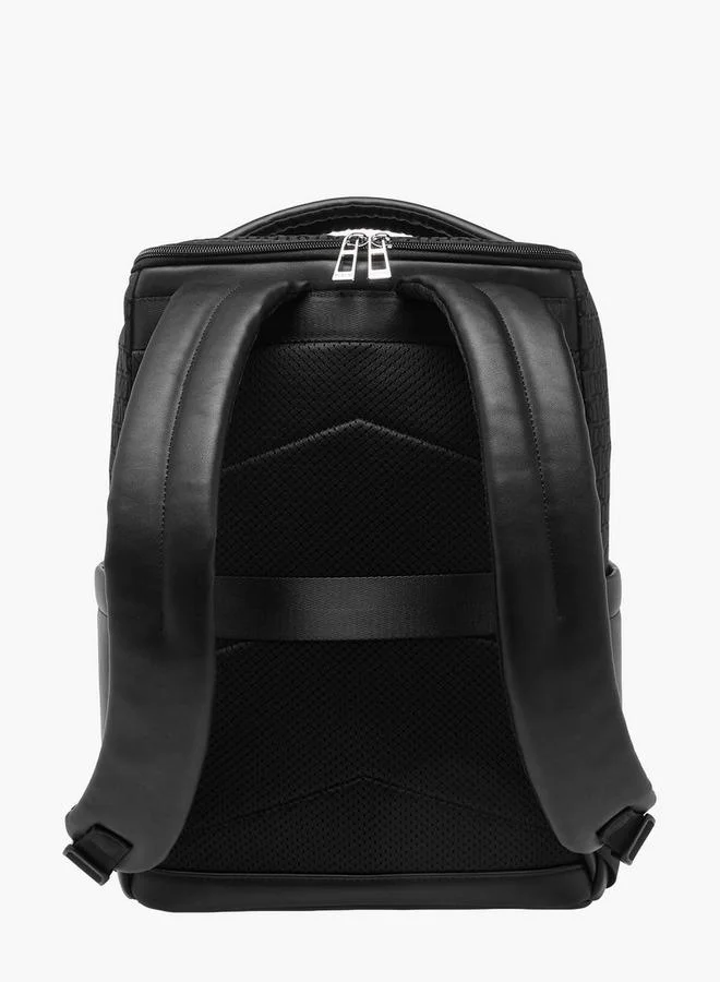 DUCHINI BLACK Backpack With Adjustable Straps for Men | Best Price UAE
